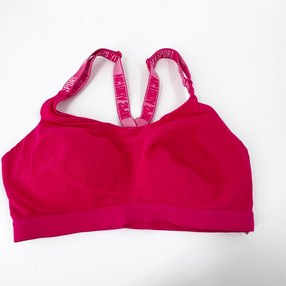 Victoria Sport Pink Lightweight Sports Bra Support Athletic Fitness Size 32C